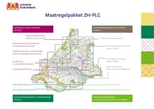 Infographic maatregelpakket ZH-PLG met kaart